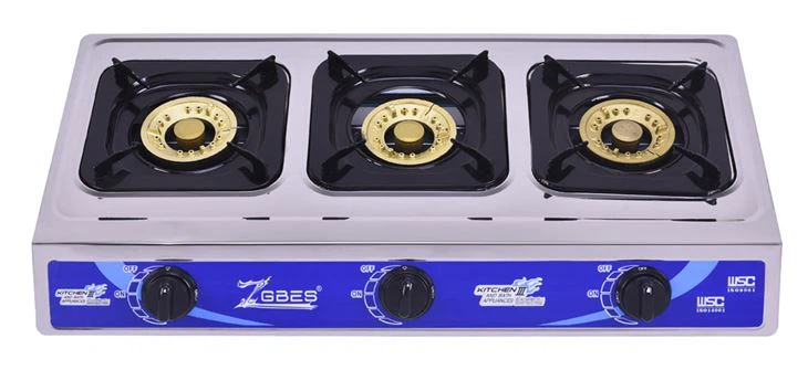 Beautiful Table Stove With 3 Cast Iron BurnerS (ZG-3078) Beautiful Table Stove With 3 Cast Iron BurnerS (ZG-3078)